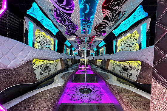 Inside a Party Bus-Chicago