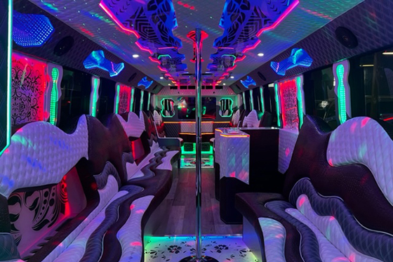 Inside an Onyx Party Bus-Chicago
