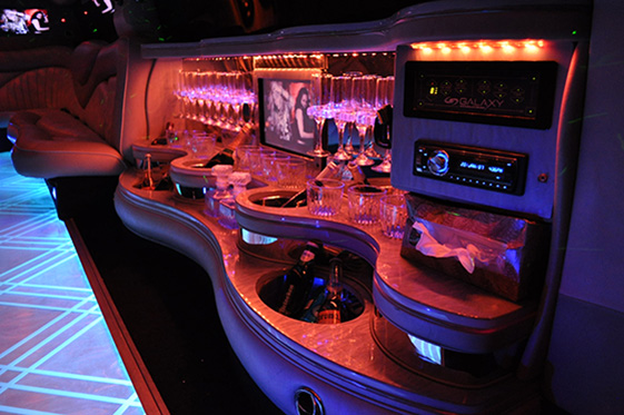 Inside a Chicago Limo