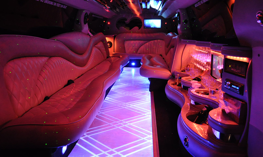 Inside a Chicago Limo